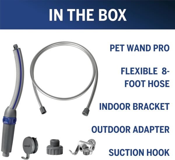 Dog Shower Sprayer with 8ft Hose – Quick & Easy Indoor/Outdoor Bathing Tool - Image 6