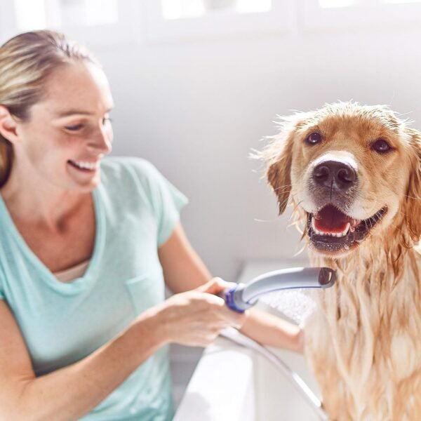 Dog Shower Sprayer with 8ft Hose – Quick & Easy Indoor/Outdoor Bathing Tool - Image 7